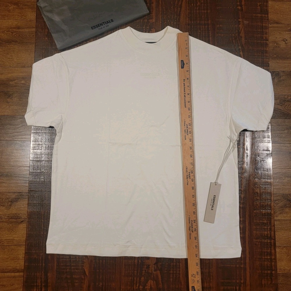 NWT Essentials Fear Of God T Shirt "Cloud Dance" Size XXS Fits Like Size Small